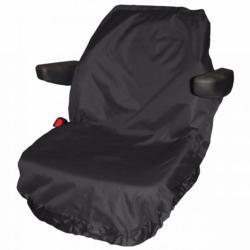 Housse NOIRE pour siège de tracteur "large"